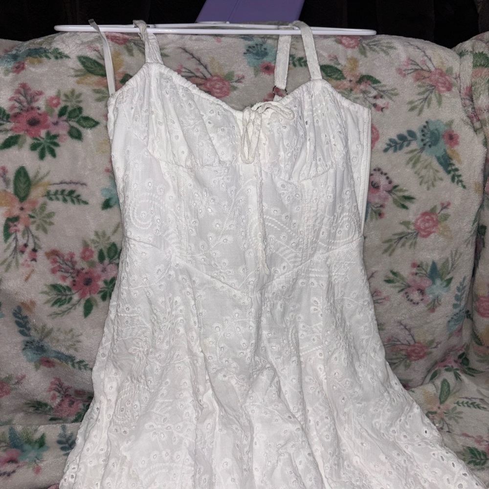 White Eyelet Sundress